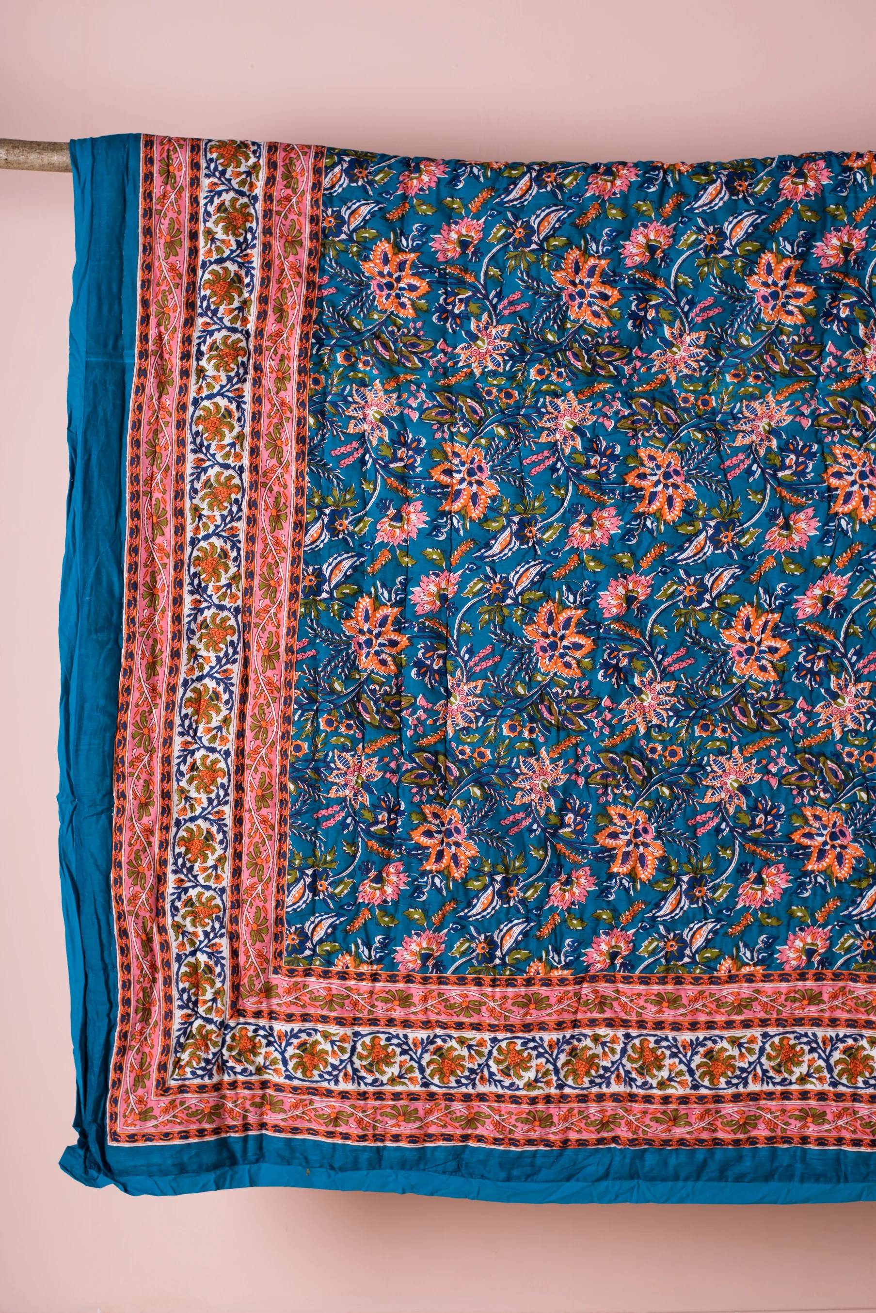 Celestial Flowers Reversible Quilt (read description) - Image 5