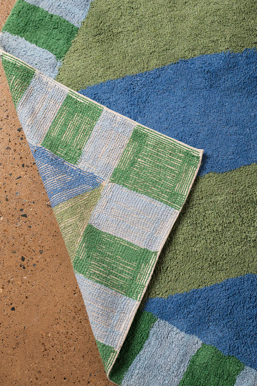 Jester Striped Recycled Cotton Rug - Image 3