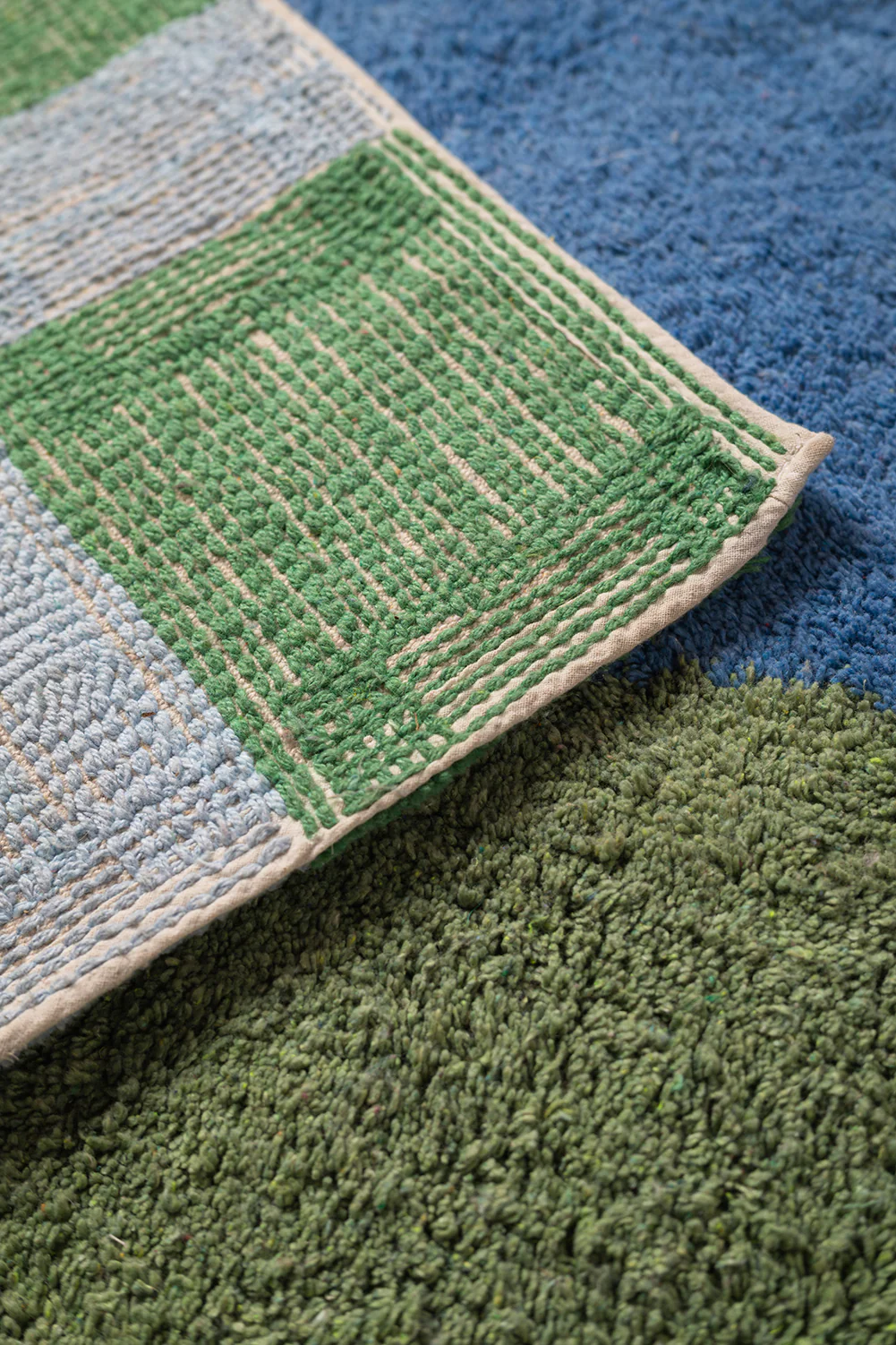 Jester Striped Recycled Cotton Rug - Image 4