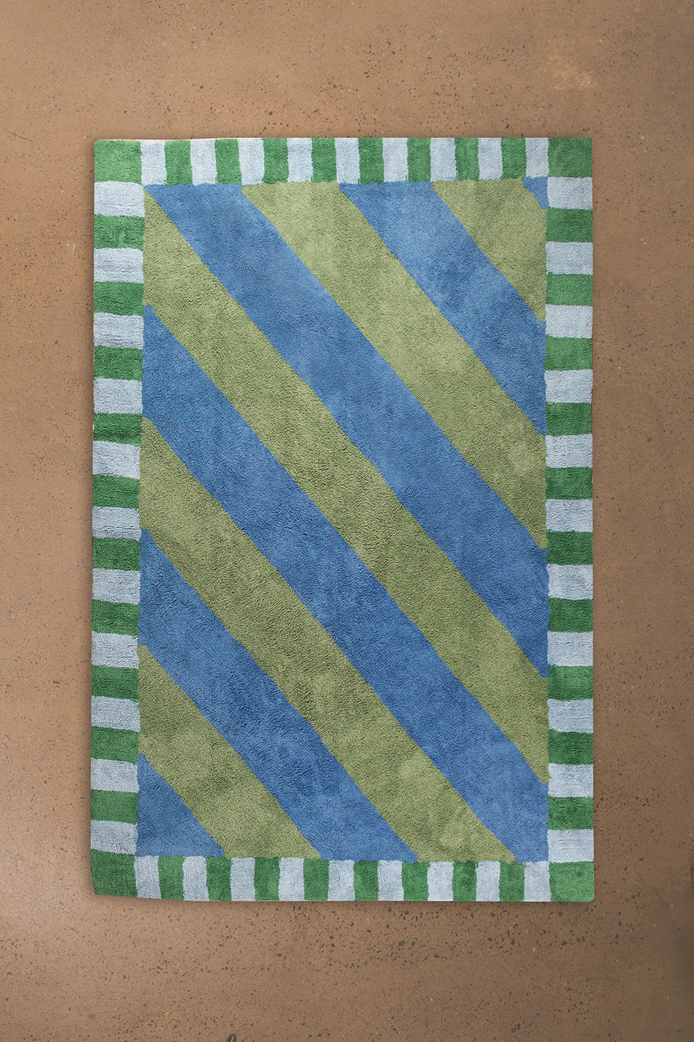 Jester Striped Recycled Cotton Rug - Image 7