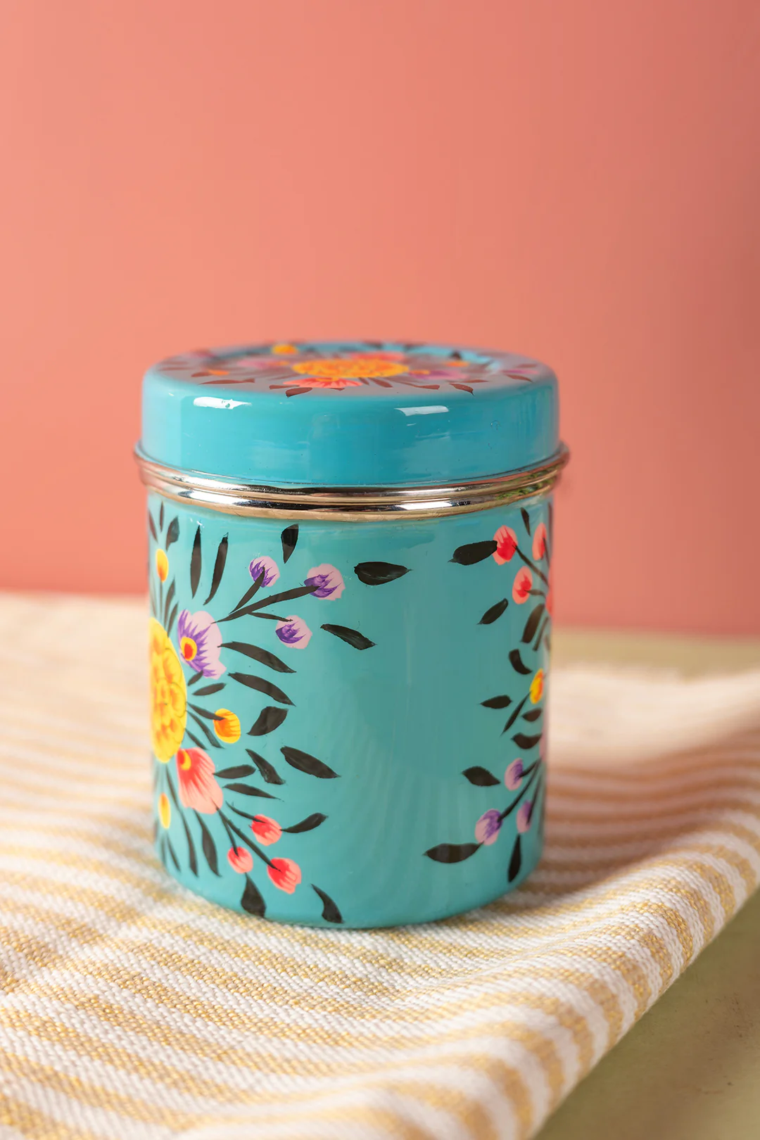 Blue Kashmiri Spice Tin - Image 4