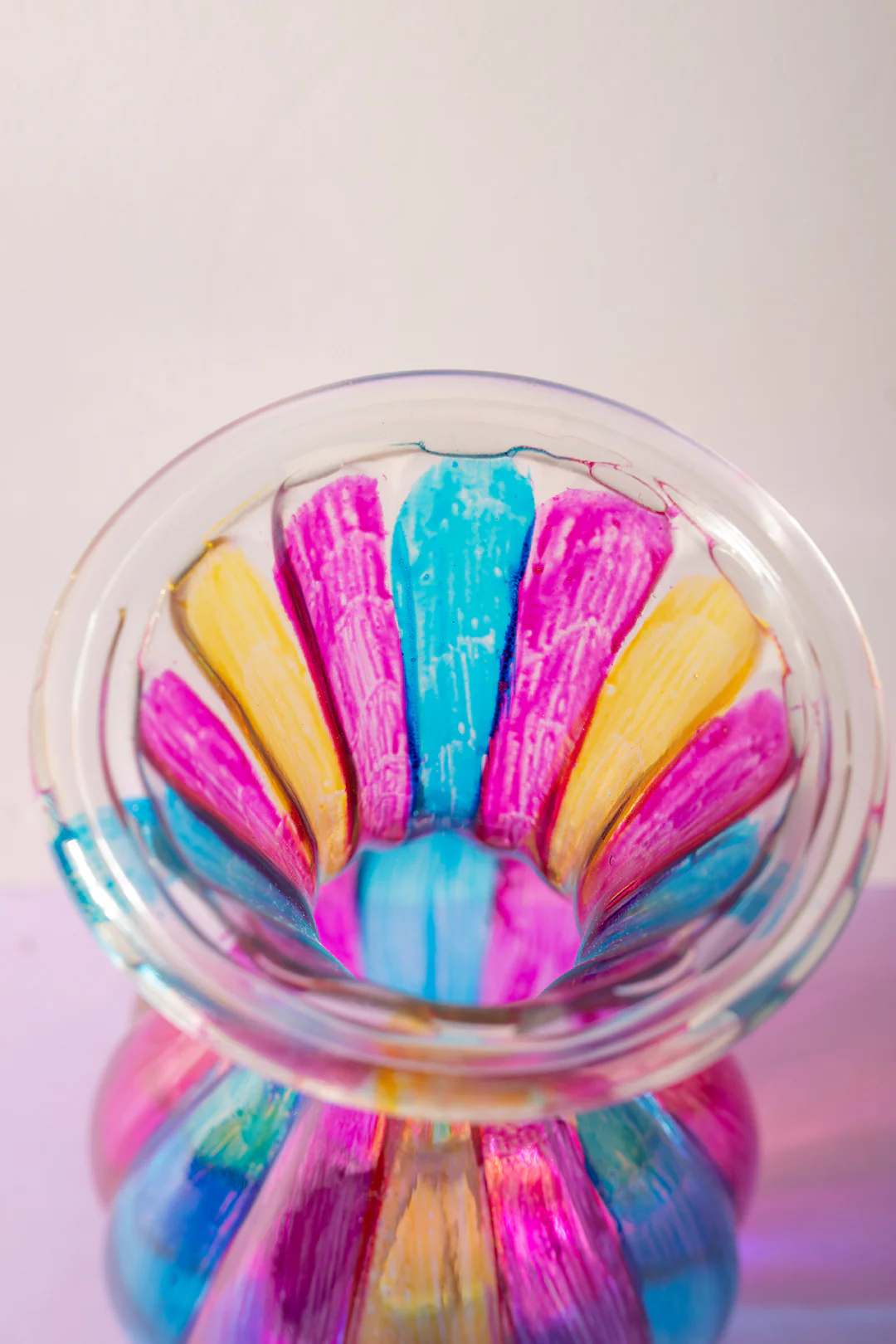 Carnival Stripe Vase - Image 3
