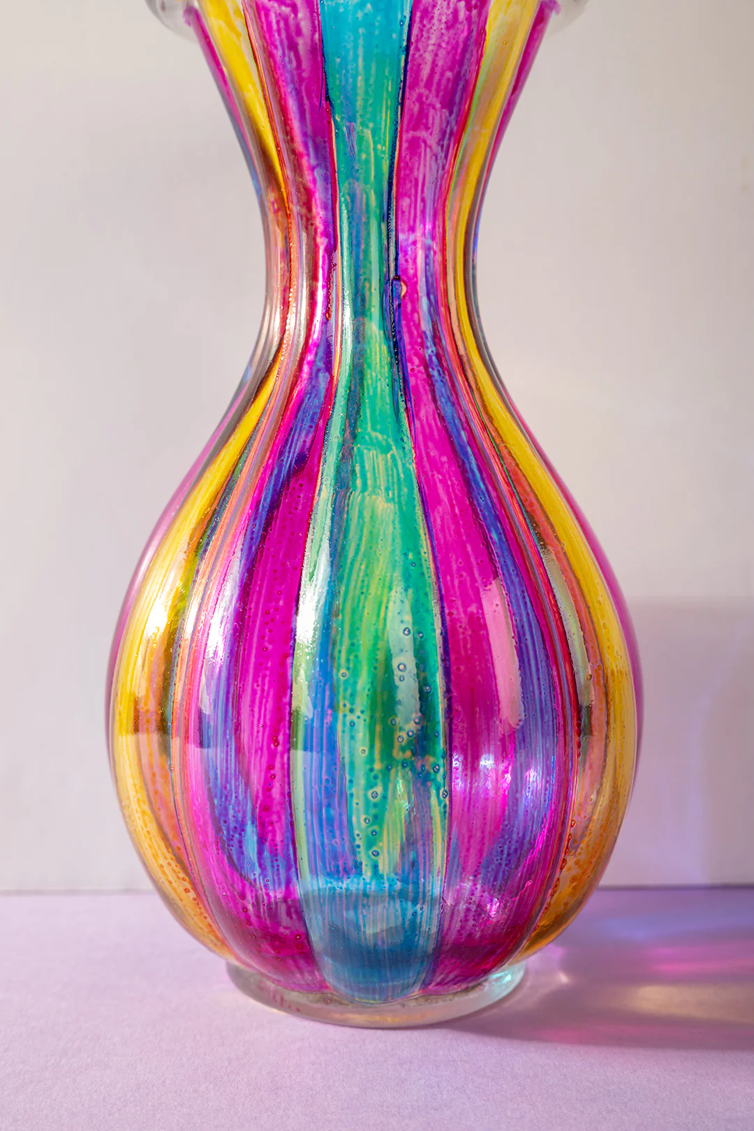 Carnival Stripe Vase - Image 5