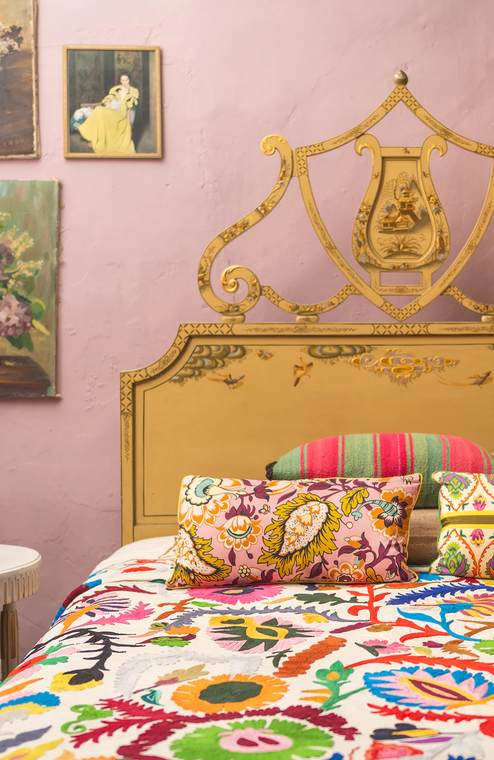 Cortez Silk Printed Cushion Cover - Image 4