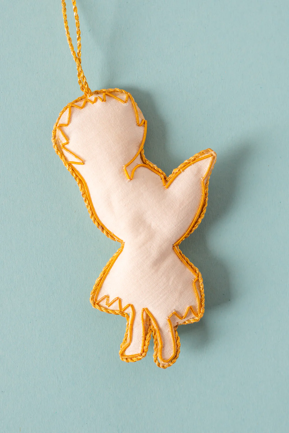 Fairy Holding a Flower Decoration (Virgin Plastic Free) - Image 3