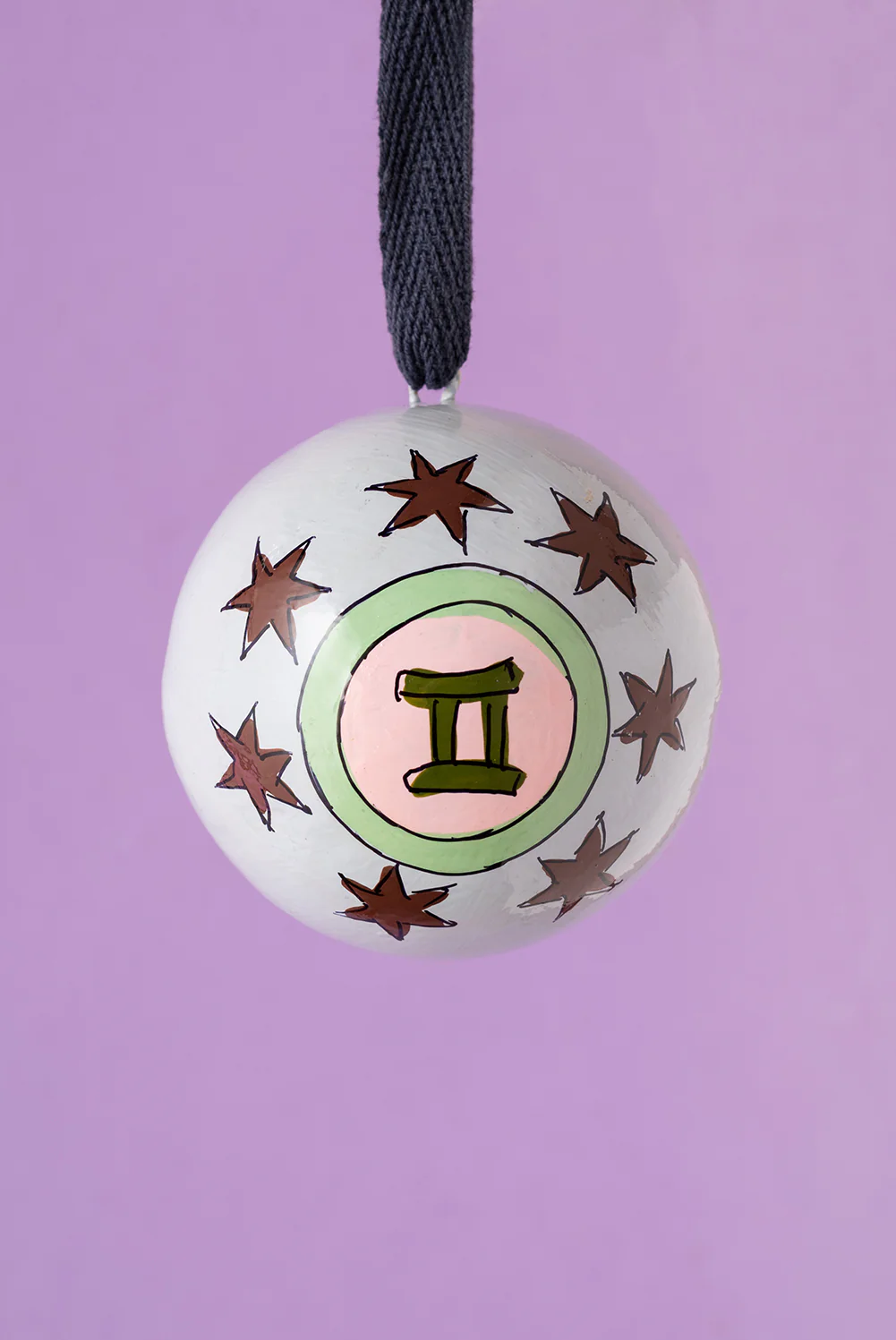 Gemini Zodiac Bauble - Image 2