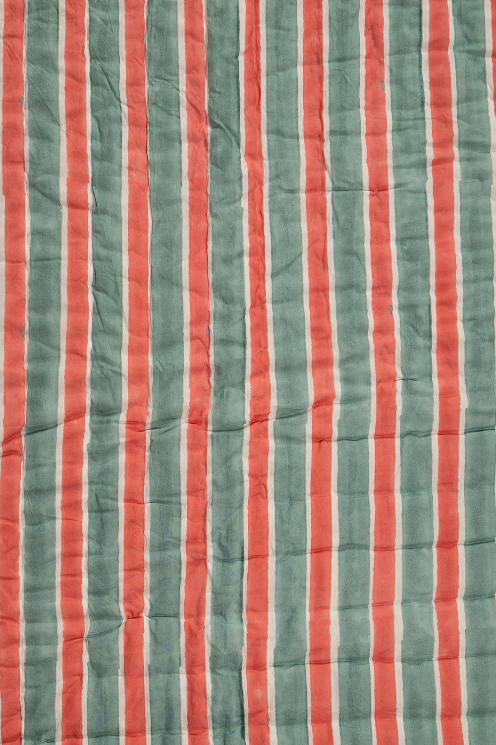 Josephine Hand Block Print Cotton Quilt - Image 10