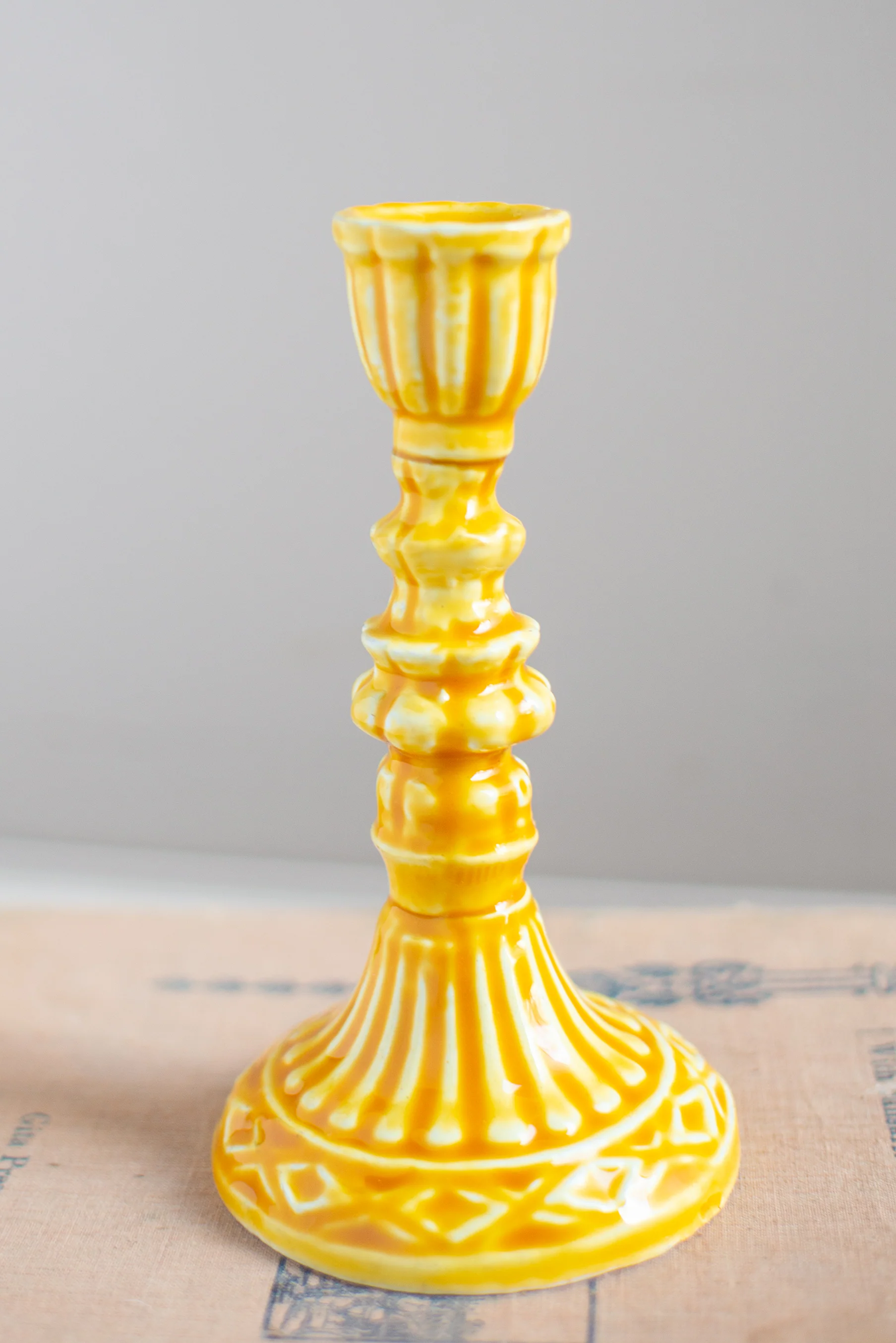 Moulded Metal Ceramic Candle Holders - Image 32