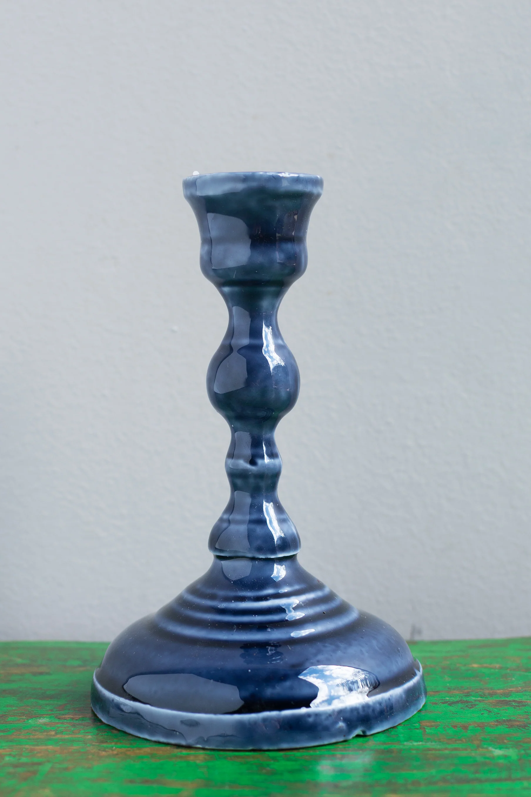Moulded Metal Ceramic Candle Holders - Image 5