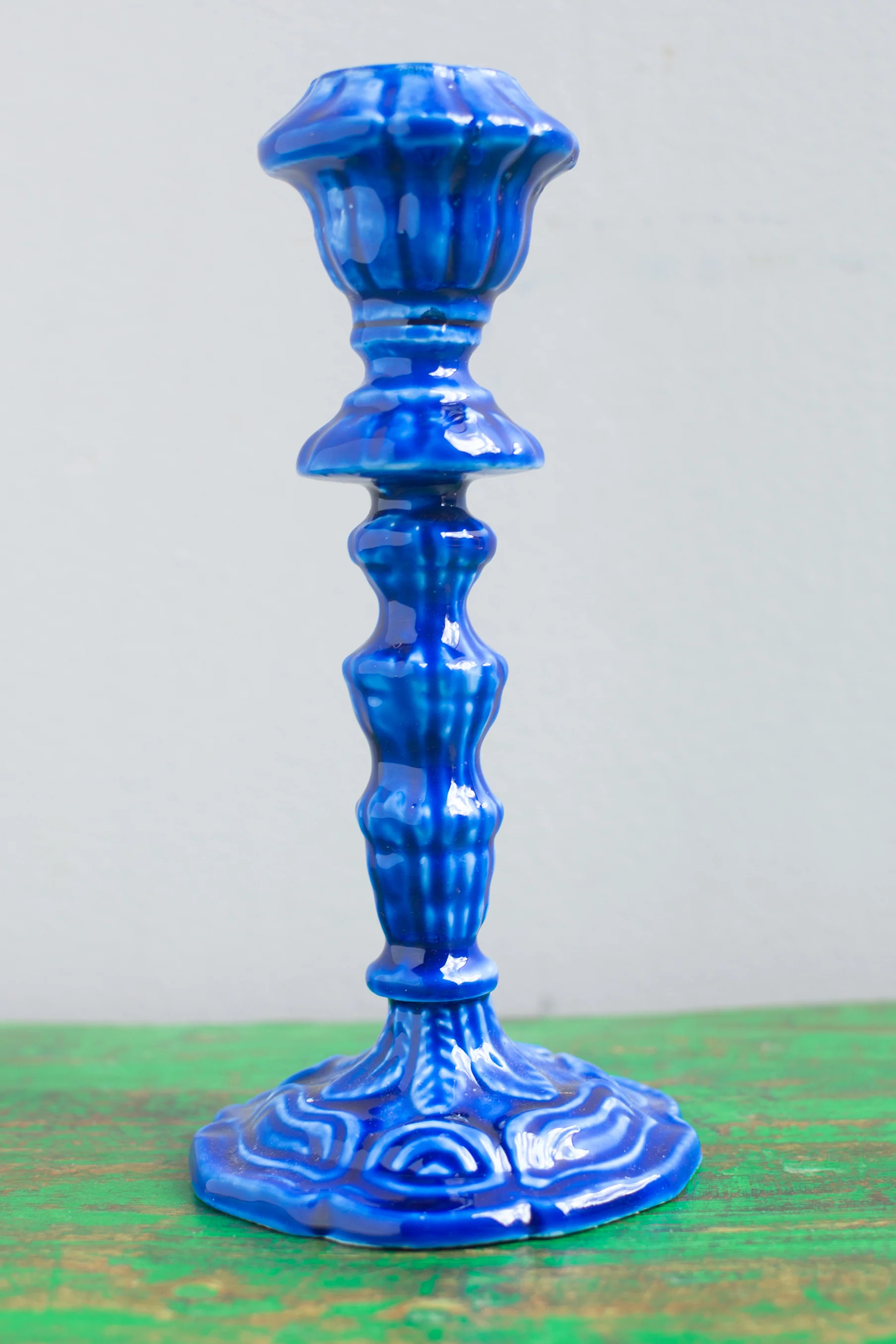Moulded Metal Ceramic Candle Holders - Image 7