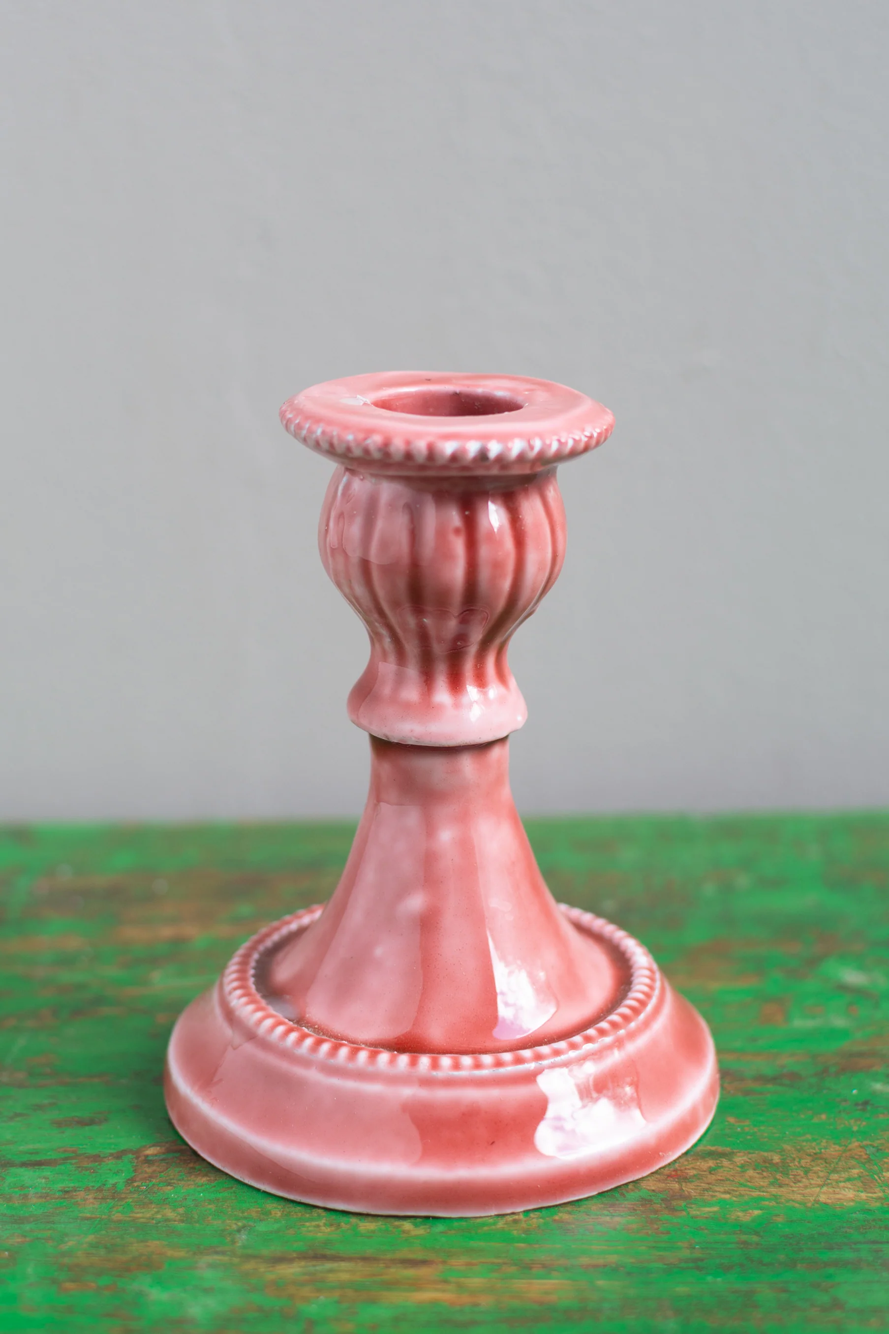 Moulded Metal Ceramic Candle Holders - Image 8