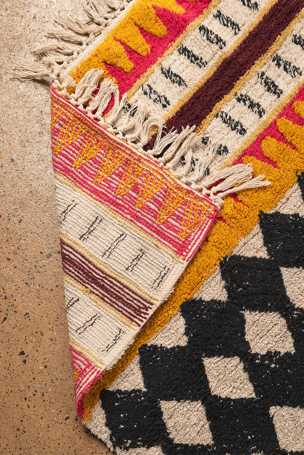 Palazzo Geometric 100% Recycled Extra Large Rug - Image 3
