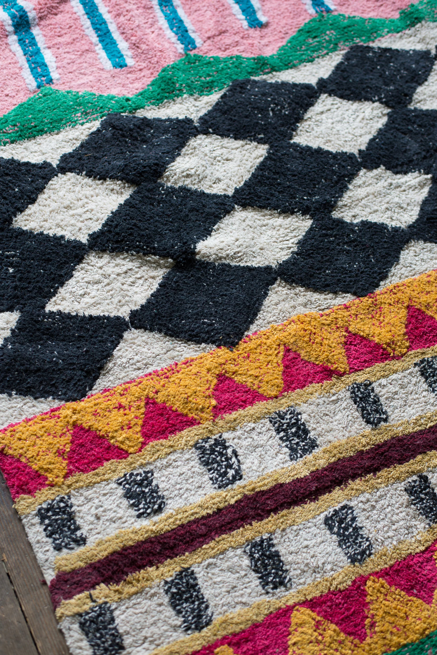 Palazzo Geometric 100% Recycled Extra Large Rug - Image 6