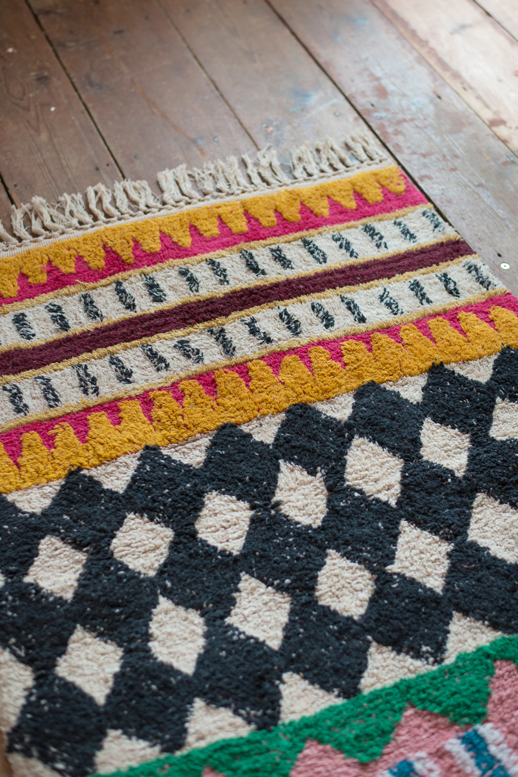Palazzo Geometric 100% Recycled Runner Rug - Image 4