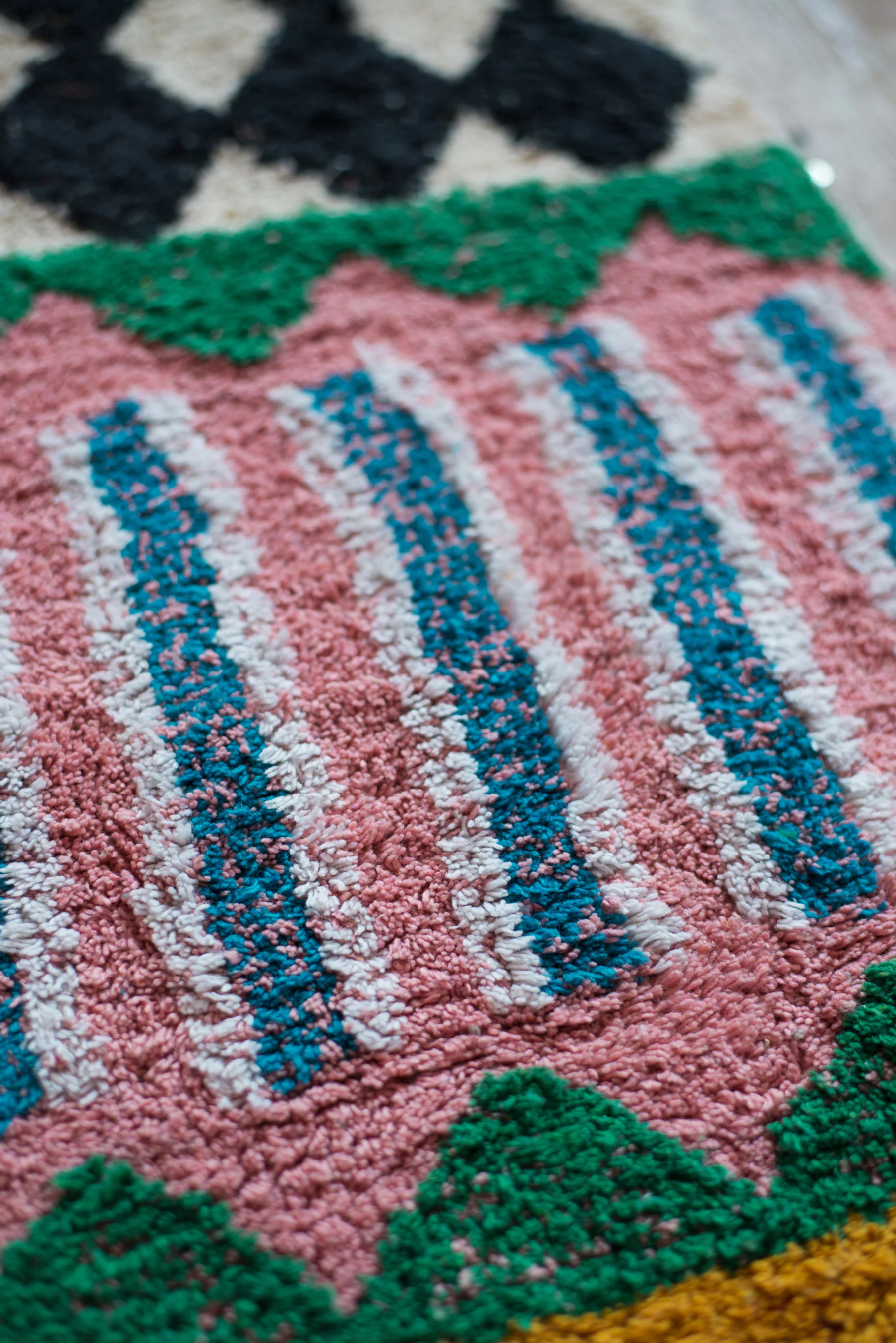 Palazzo Geometric 100% Recycled Runner Rug - Image 6
