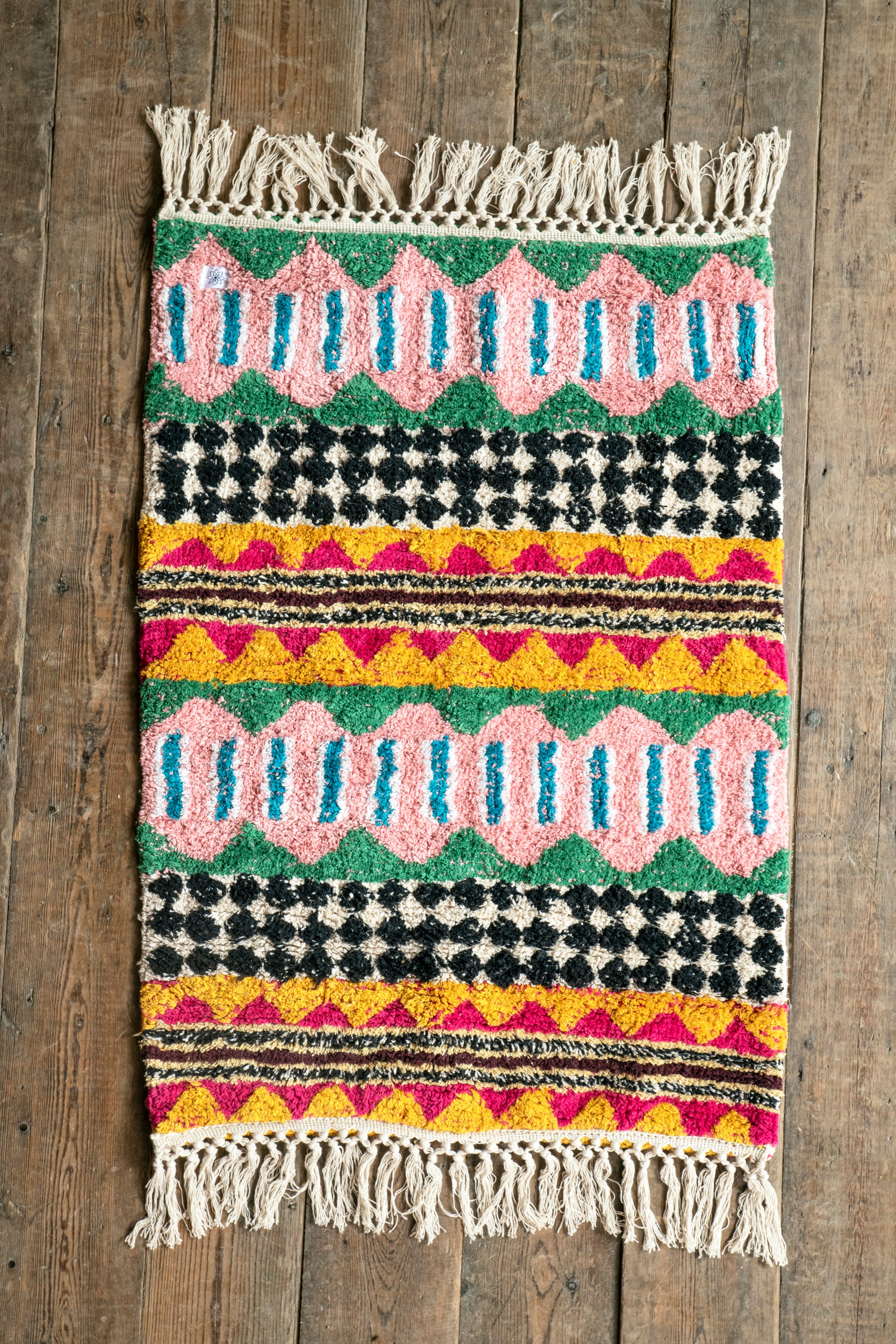 Palazzo Geometric 100% Recycled Small Rug - Image 6