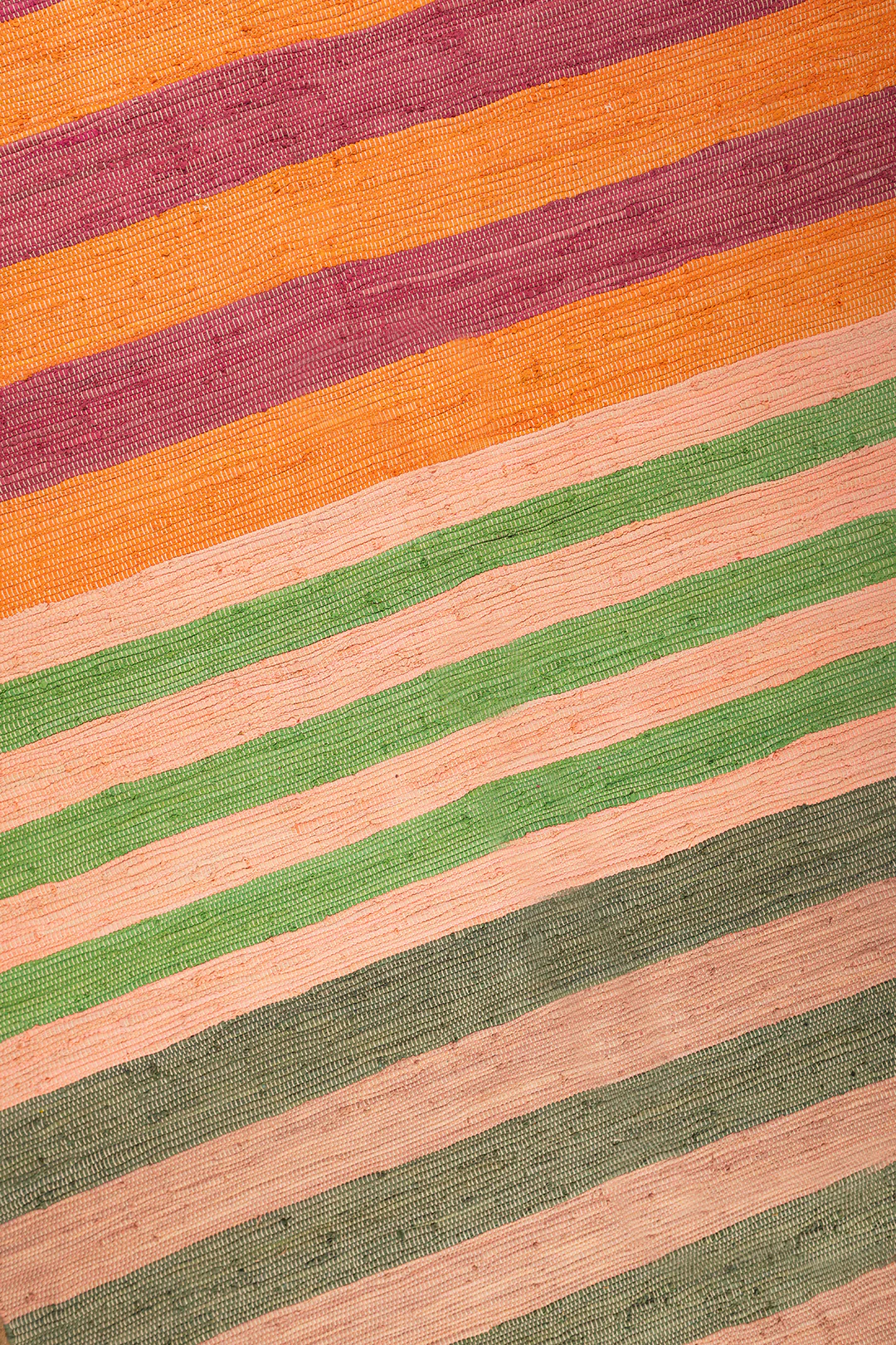 Stripe Trio Large Recycled Rug - Image 4