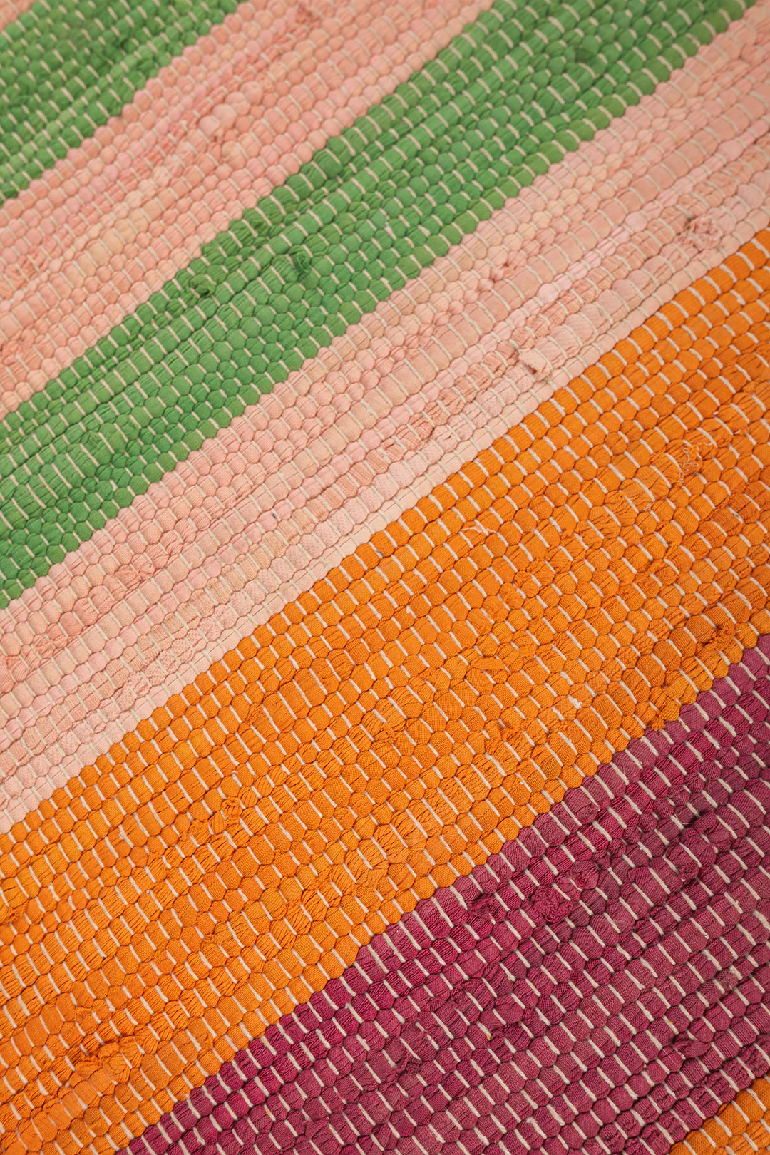 Stripe Trio Medium Recycled Rug - Image 4