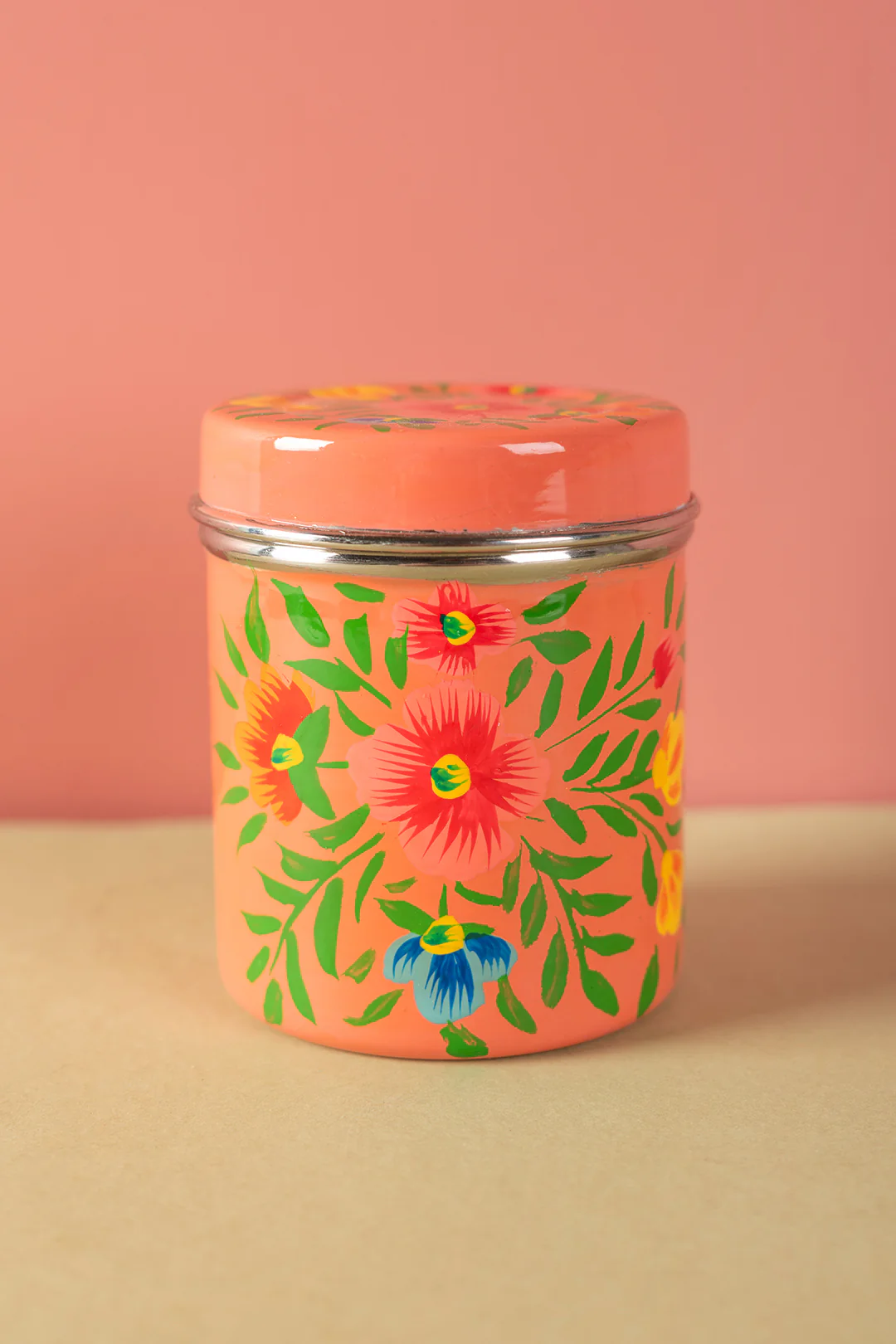 Pink Kashmiri Spice Tin - Image 3