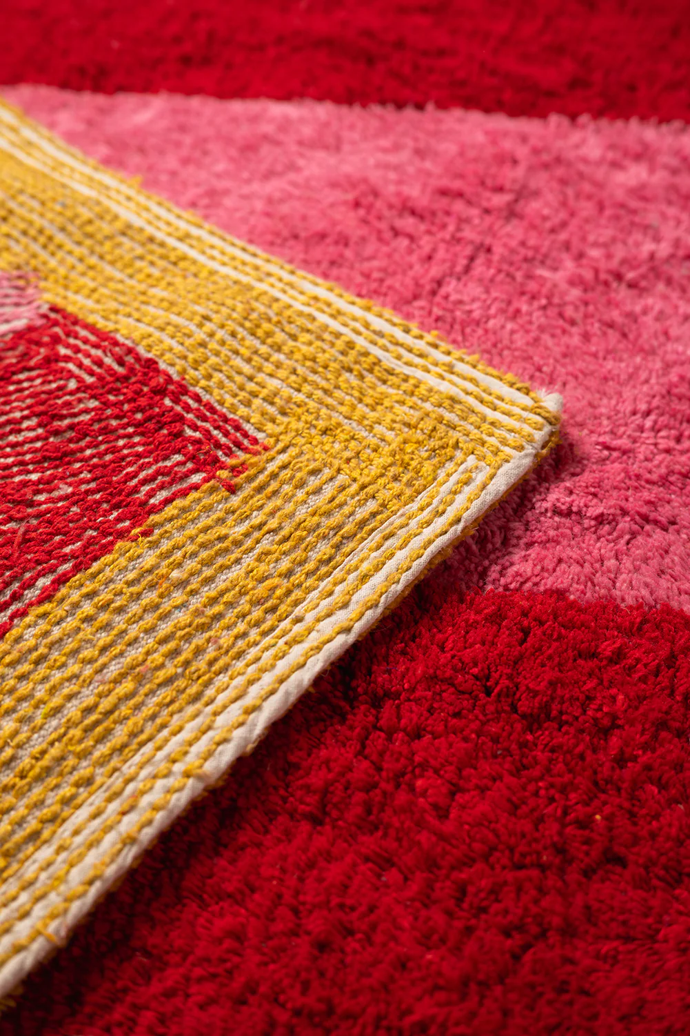 Flossie Striped Recycled Cotton Rug - Image 4
