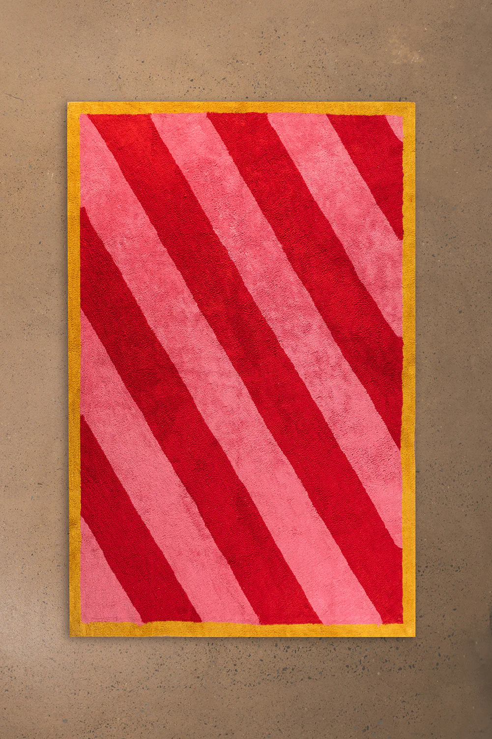 Flossie Striped Recycled Cotton Rug - Image 6