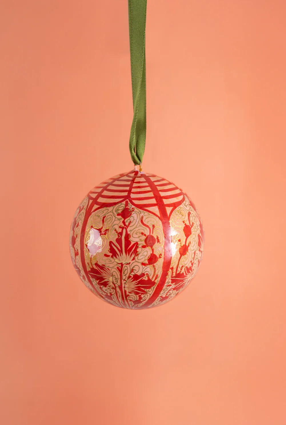 Pink & Red Kashmiri Bauble - Image 3