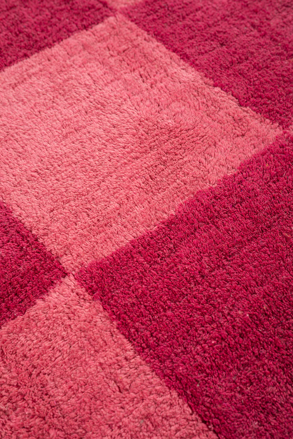 Pixie Check & Scallop Recycled Cotton Rug - Image 7