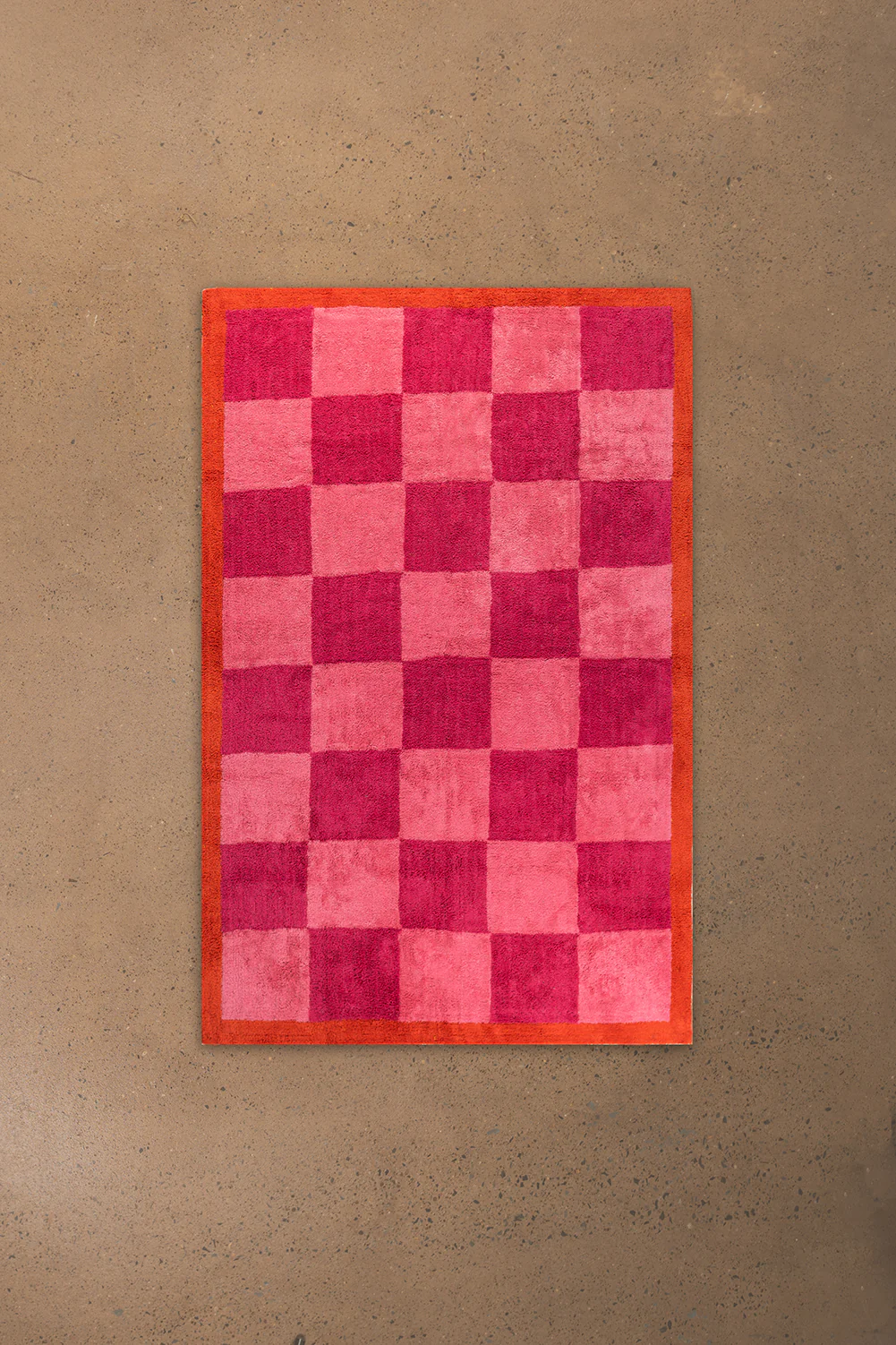 Pixie Check & Scallop Recycled Cotton Rug - Image 8