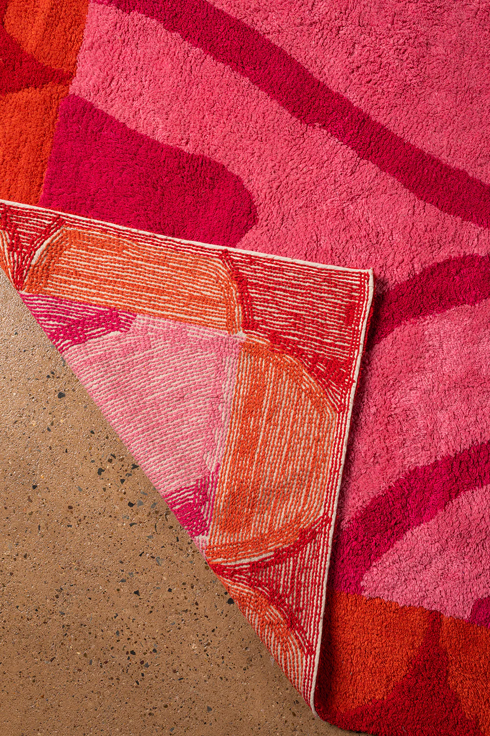 Delphine Abstract Recycled Cotton Rug - Image 3
