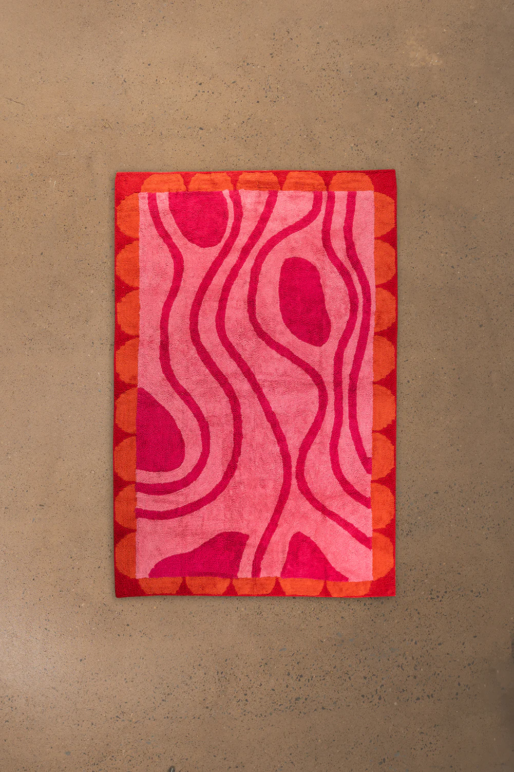 Delphine Abstract Recycled Cotton Rug - Image 7
