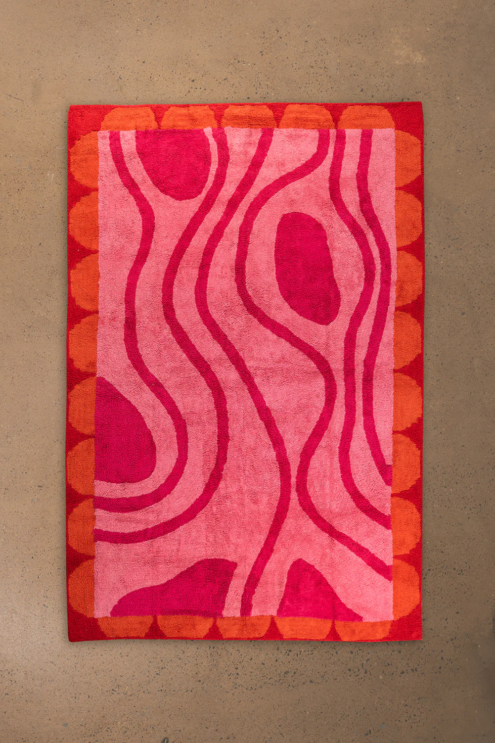 Delphine Abstract Recycled Cotton Rug - Image 8