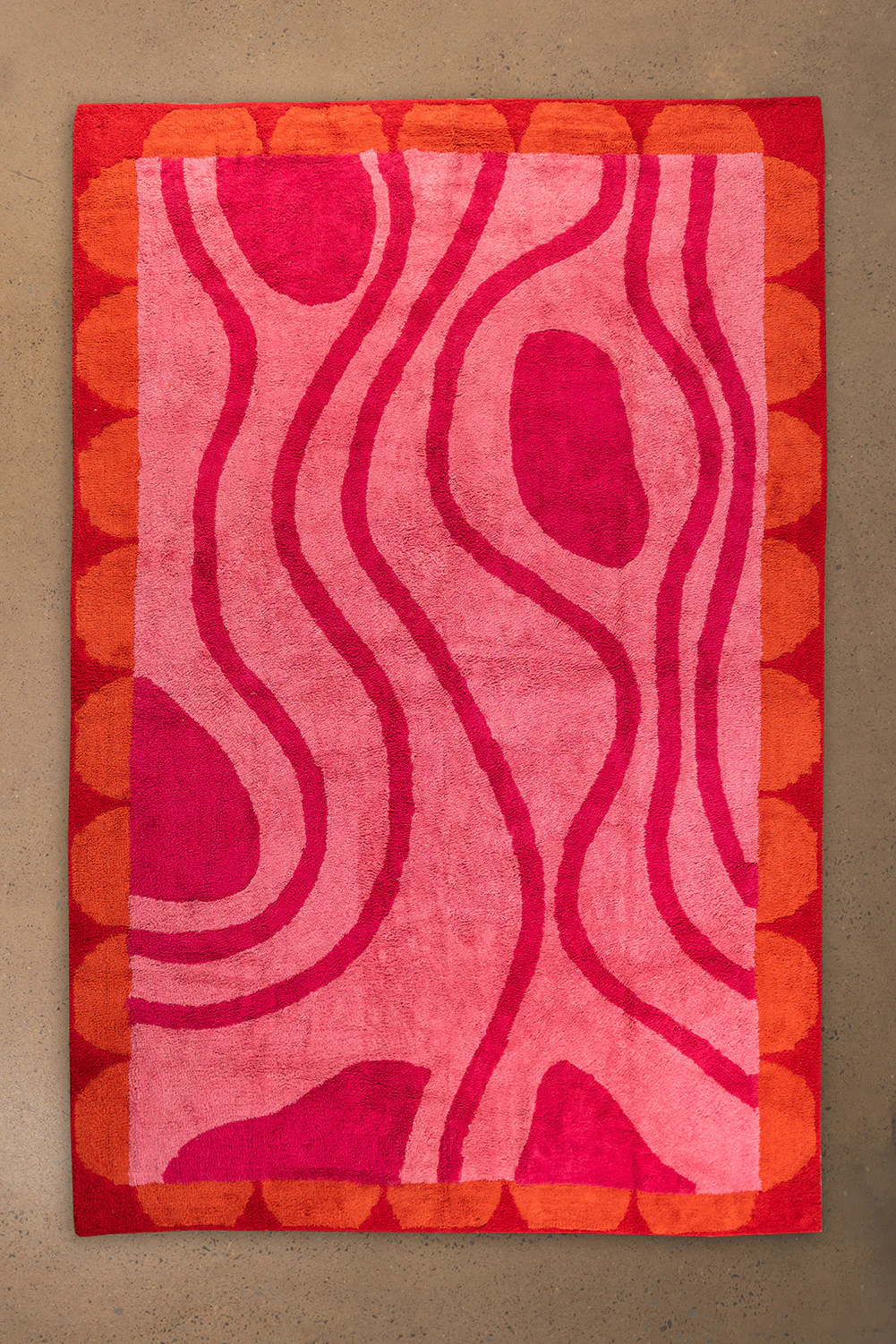 Delphine Abstract Recycled Cotton Rug - Image 9