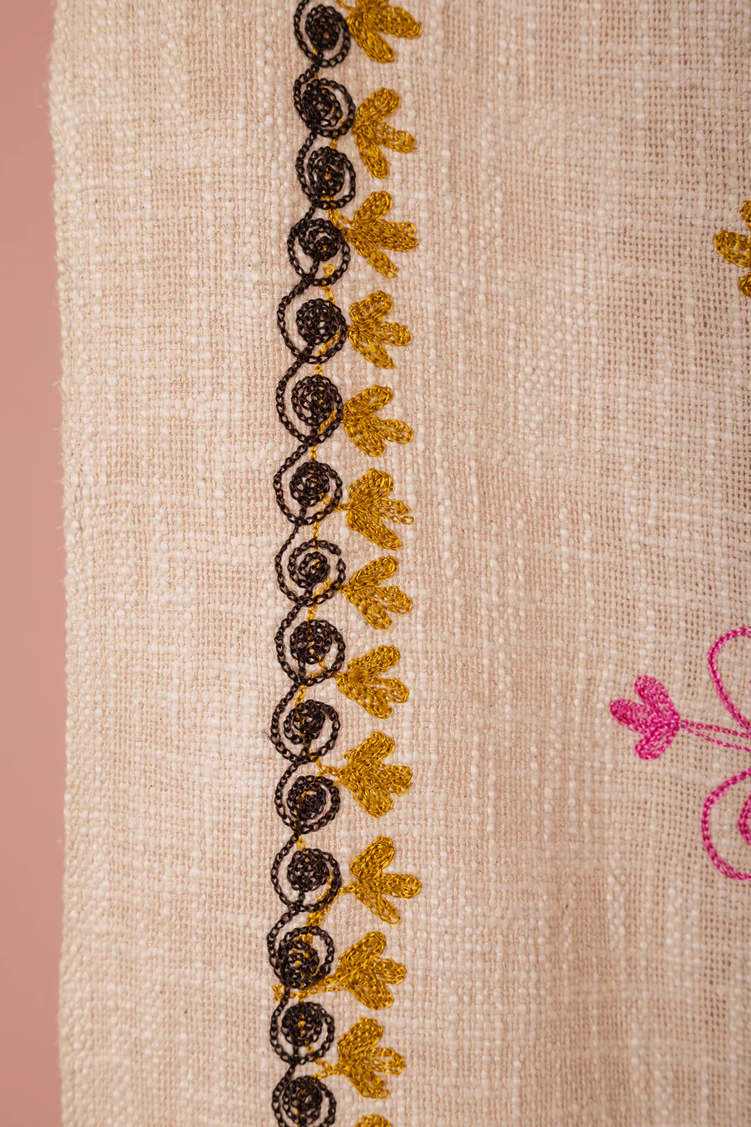 Rosaline Embroidered Throw - Image 5