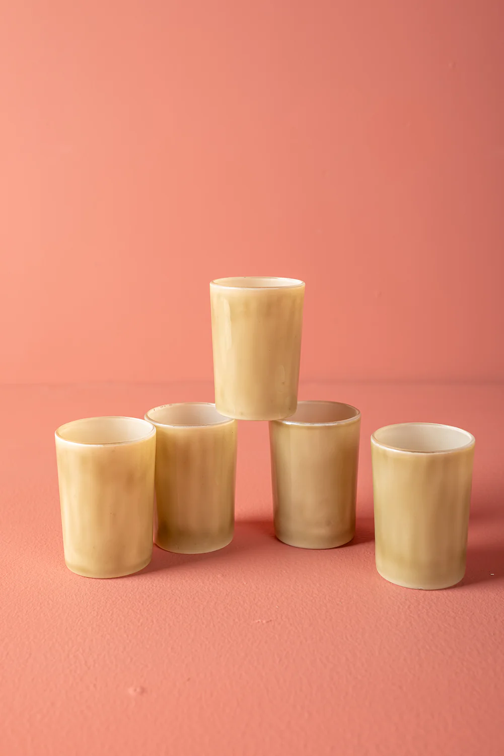 Seconds Sage Green Glass Votives - Image 5