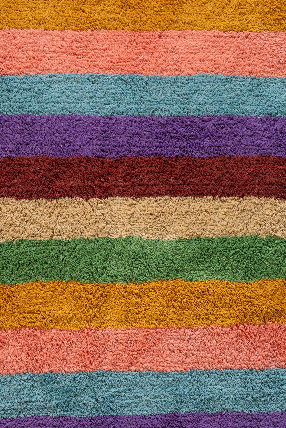 Beryl Striped Recycled Cotton Rug - Image 5