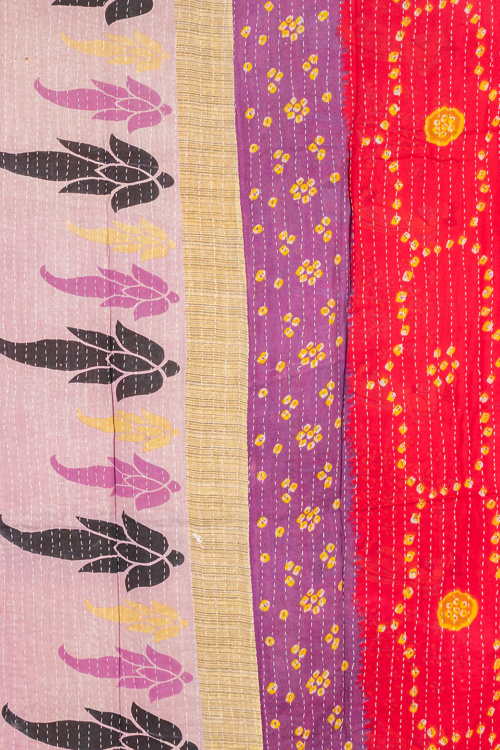 Vintage Kantha Throw - 1512 - Image 3