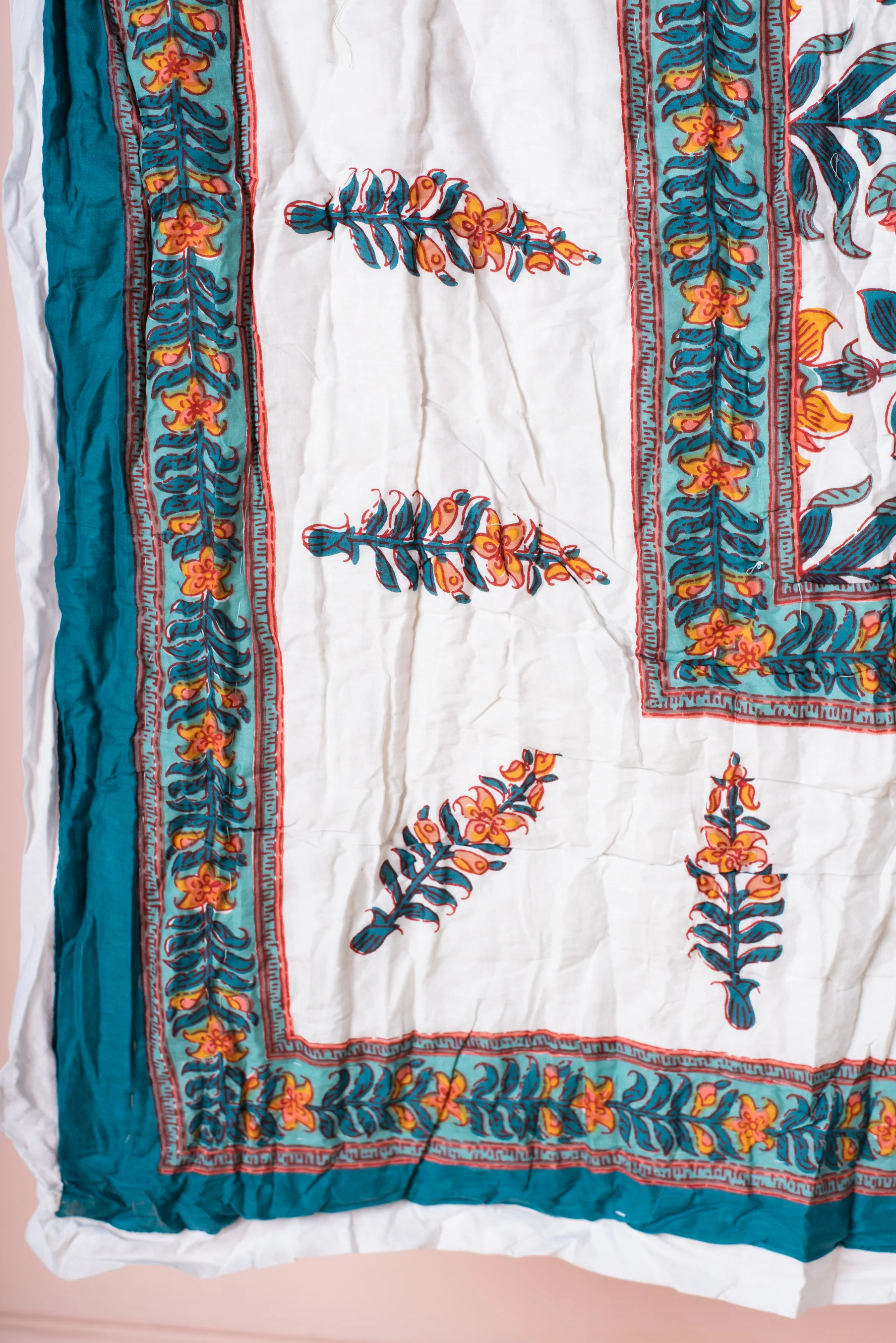 Delft Ether Reversible Floral Quilt - Image 8