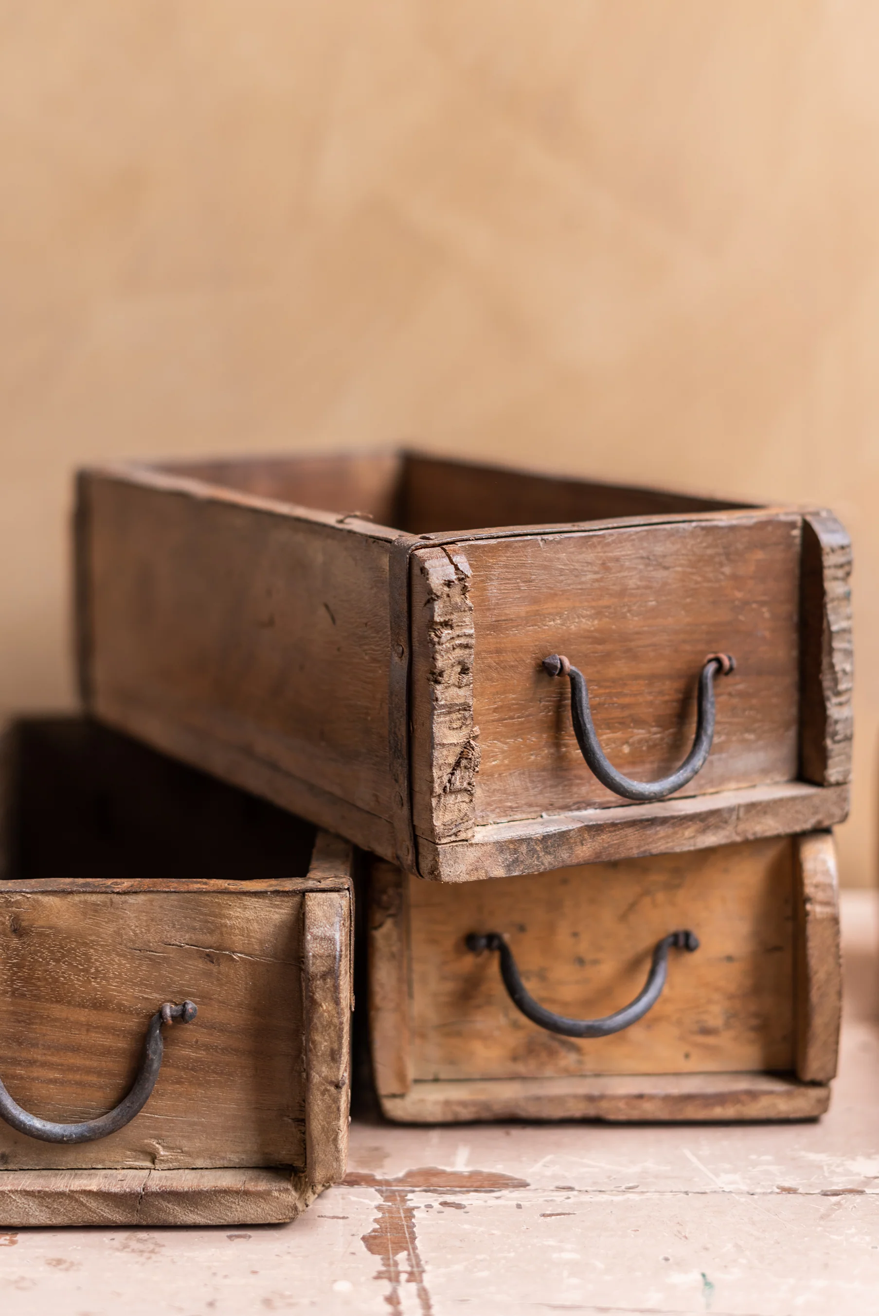 Wooden Vintage Single Brick Mould - Image 4