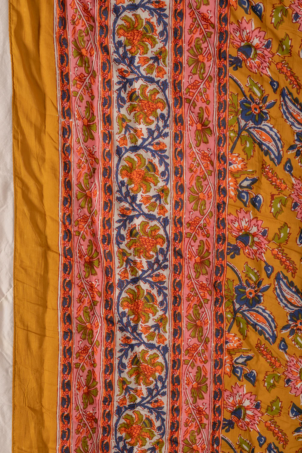 Apricot & Lavender Floral Quilt - Image 13